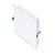 Plafon de embutir LED Edge quadrado 3000K 14W 110º bivolt 20x20x5,2cm policarbonato branco. - Imagem 2