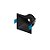 Plafon de embutir Square recuado quadrado Mini Dicroica 7,4x7,4x5,4cm alumínio preto. - Imagem 2