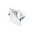 Plafon de embutir Square recuado quadrado PAR30 14x14x7,7cm alumínio branco. - Imagem 1