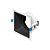 Plafon de embutir Square recuado quadrado PAR30 14x14x7,7cm alumínio branco e preto. - Imagem 1