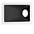 Plafon de embutir Square Angle recuado angulado quadrado 40º Mini Dicróica 10,4X7,4X5,2cm alumínio preto e branco. - Imagem 1