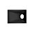 Plafon de embutir Square Angle recuado angulado quadrado 40º Dicróica MR16 13,2x9,6x6,2cm alumínio preto. - Imagem 1