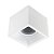 Plafon de sobrepor Square Out recuado quadrado facho direcionável AR70 12x12x13,1cm alumínio branco. - Imagem 1