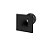Plafon de embutir Narrow Olho de Moscou/Laser Quadrado 25° dicroica MR16 8x8x7,1cm metal e ABS preto. - Imagem 1