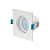 Plafon de embutir LED Easy recuado quadrado 34° 4000K 4,5W bivolt 9,5x9,5x5,4cm ABS branco. - Imagem 3