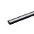 Perfil de embutir LED linear 2 metros IRC 93 2700K 28W 24V alumínio preto. - Imagem 1