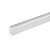 Perfil de sobrepor LED Archi linear 1 metro IRC 93 2700K 23W/m 24V alumínio branco. - Imagem 1