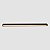 Perfil de sobrepor LED Archi linear 2 metros IRC 93 2700K 56W 24V alumínio preto. - Imagem 3