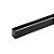 Perfil de sobrepor LED Archi linear 2 metros IRC 93 2700K 56W 24V alumínio preto. - Imagem 1
