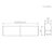 Perfil de sobrepor LED Archi linear 2 metros IRC 93 2700K 56W 24V alumínio preto. - Imagem 5