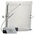 Luminária plafon LED 12W 6500K branco frio quadrado embutir 17cm X 17cm. - Imagem 6