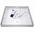 Luminária plafon led 12W 6500K branco frio quadrado sobrepor 17cm X 17cm. - Imagem 4