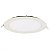 Luminária plafon led 12W 3000K branco quente redonda embutir Ø 17cm. - Imagem 2