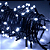 Pisca de Natal 100 Leds branco frio 8 Funções fio verde conector macho e fêmea 10 Metros 127V. - Imagem 1
