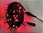 Pisca de Natal 100 Leds Vermelho 8 Funções fio verde conector macho e fêmea 10 Metros 127V. - Imagem 1