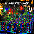 Rede de Natal sequencial com 144 LEDS Colorido fio branco 8 funções 1,5m x 1,3m bivolt. - Imagem 2