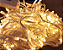 Cascata De Natal 100 LEDS Luz Branco Quente 8 Funções tomada macho / fêmea 3,00m 127V. - Imagem 4