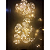 Cortina De Natal 190 LEDS Branco Quente Fixa fio de fada 10 bolas 8 funções 2,5m bivolt. - Imagem 10
