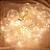 Cortina De Natal 190 LEDS Branco Quente Fixa fio de fada 10 bolas 8 funções 2,5m bivolt. - Imagem 5