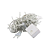 KIT 100 Pisca de Natal 50 Leds Branco Quente 8 Funções 5 Metros fio transparente bivolt. - Imagem 3