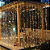 Cortina De Natal 500 LEDS Branco Quente fixa 3mx2,5m tomada macho e fêmea 127V. - Imagem 6