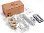 Cortina com 320 LEDs Branco Frio 3mx2m Multi Funcional 127V. - Imagem 7