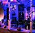 Cortina com 320 LEDs Azul 6mx0,8m 8 funções bivolt uso externo IP44. - Imagem 5