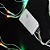 Cascata com 120 LEDs Branco frio 8 funções 3mx0,64m tomada macho e fêmea bivolt IP44 uso externo. - Imagem 8