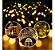 Cascata com 350 LEDs Branco Quente fio verde com memória 8 funções 10 metros uso externo IP44 bivolt. - Imagem 1
