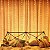 Cortina com 320 LEDs Branco Quente 8 funções fio de Fada PVC 3m x 2 metros bivolt. - Imagem 1