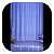 Cortina com 360 LEDs Branco Frio 8 funções fio de Fada PVC 3m x 3m bivolt. - Imagem 1