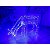 Armação Rena fêmea grande LED Azul com movimento 127V IP44 uso externo. - Imagem 1