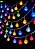 Cordão 20 LEDs bolinhas sortidas 8 funções bivolt. - Imagem 4