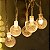 Cordão 20 LEDs bolinhas sortidas 8 funções bivolt. - Imagem 16