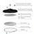Luminária High Bay 100w 140lm/w LED UFO Industrial Branco Frio 6000k IP65. - Imagem 5