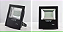 Refletor LED 100W 6500K preto SMD 6500K IP66 bivolt. - Imagem 2
