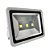 Refletor Cinza LED COB 150W 3000K branco quente IP66 bivolt. - Imagem 4