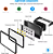 Refletor LED COB 400W Preto 6500K branco frio IP66 bivolt. - Imagem 7