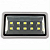 Refletor LED COB 500W Cinza 6500K branco frio IP66 bivolt. - Imagem 1