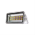 Refletor LED COB 600W Cinza 6500K branco frio IP66 bivolt. - Imagem 4