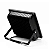 Refletor Slim LED COB 400W preto 6500K branco frio IP66 bivolt. - Imagem 3