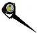 Espeto de Jardim LED COB 6500K branco frio 7W IP67 bivolt. - Imagem 1