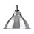 Luminária Industrial com soqueteira 20 polegadas E40. - Imagem 1