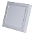 Luminária Plafon LED 25W Quadrado 30cm x 30cm Sobrepor 3000K bivolt. - Imagem 1