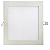 Luminária Plafon LED 40W Quadrado 40cm x 40cm Embutir 6500K bivolt. - Imagem 3