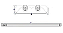 Luminária de sobrepor alto rendimento para 2 lâmpadas 36/40/45/65W 240cm (HO). - Imagem 4