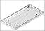 Luminária de sobrepor alto rendimento para 4 lâmpadas 18/20W 120cm. - Imagem 2