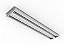 Luminária de sobrepor alto rendimento para 2 lâmpadas T5 14/24W 60cm. - Imagem 1