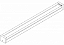 Luminária de sobrepor fechada com difusor para 1 lâmpada 18/20W 120cm. - Imagem 2