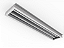 Luminária de sobrepor alto rendimento para 2 lâmpadas T5 14/24W 60cm. - Imagem 1